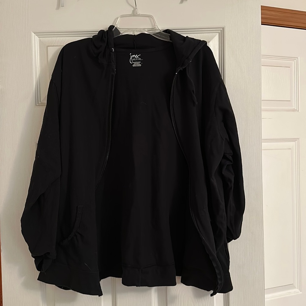 Black Zip Up